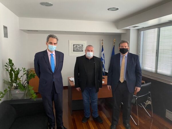 Άγγελος Συρίγος: Συνάντηση με τον πρύτανη του Πανεπιστημίου Δυτικής Αττικής