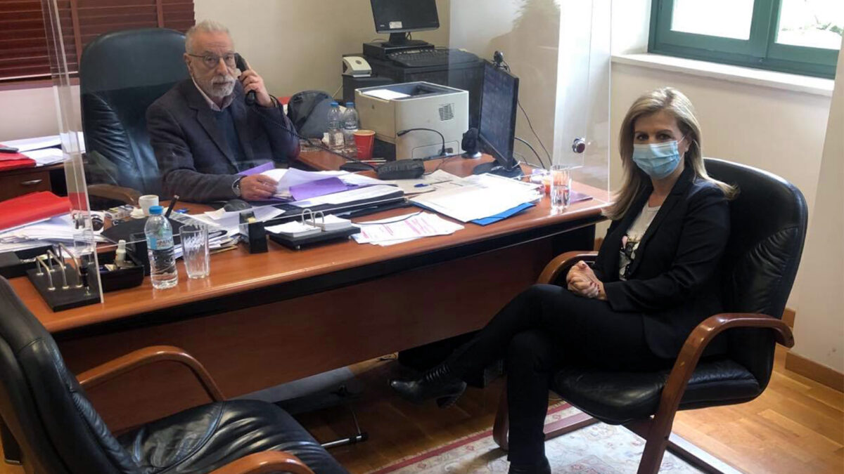 Τζούφη: Επίσκεψη στην Περιφερειακή Διεύθυνση Εκπαίδευσης Ηπείρου