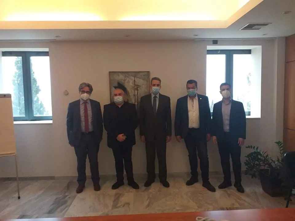 Πανεπιστήμιο Δυτικής Αττικής:  Συνάντηση εργασίας του Υφυπουργού Παιδείας με τον Πρύτανη