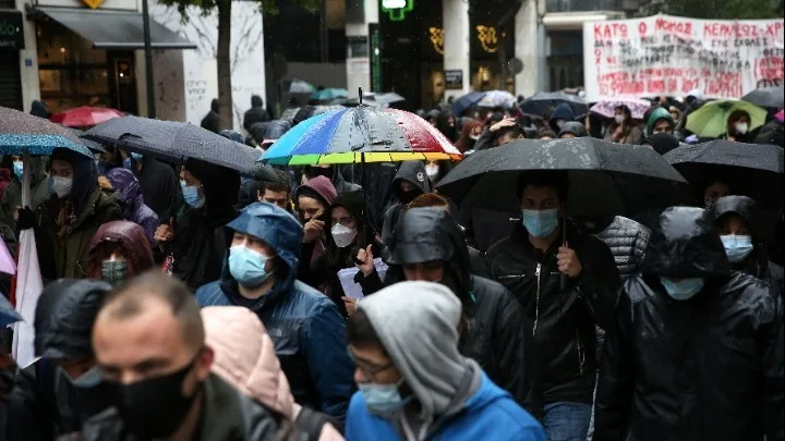 Εκπαιδευτικό συλλαλητήριο στο κέντρο της Αθήνας