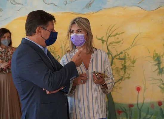 Ζέττα Μακρή: Επίσκεψη στο 4ο δημοτικό σχολείο Αγίων Αναργύρων