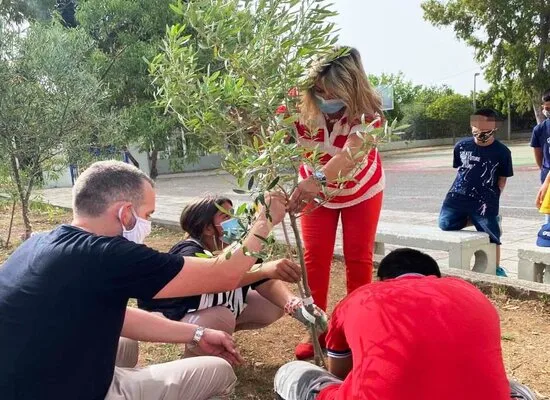 Ζέττα Μακρή: Δράσεις δεντροφύτευσης και καθαρισμού παραλίας με το δημοτικό Χαλκουτσίου Ωρωπού