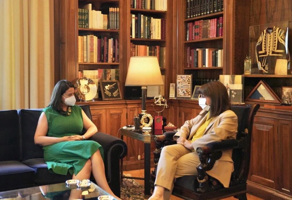 Νίκη Κεραμέως: Επίσκεψη στην πρόεδρο της Δημοκρατίας για το νέο νομοσχέδιο