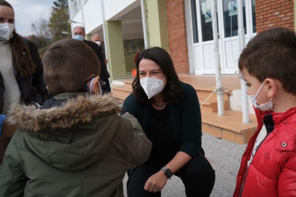 Κεραμέως: Επίσκεψη σε σχολεία του Νομού Φλώρινας