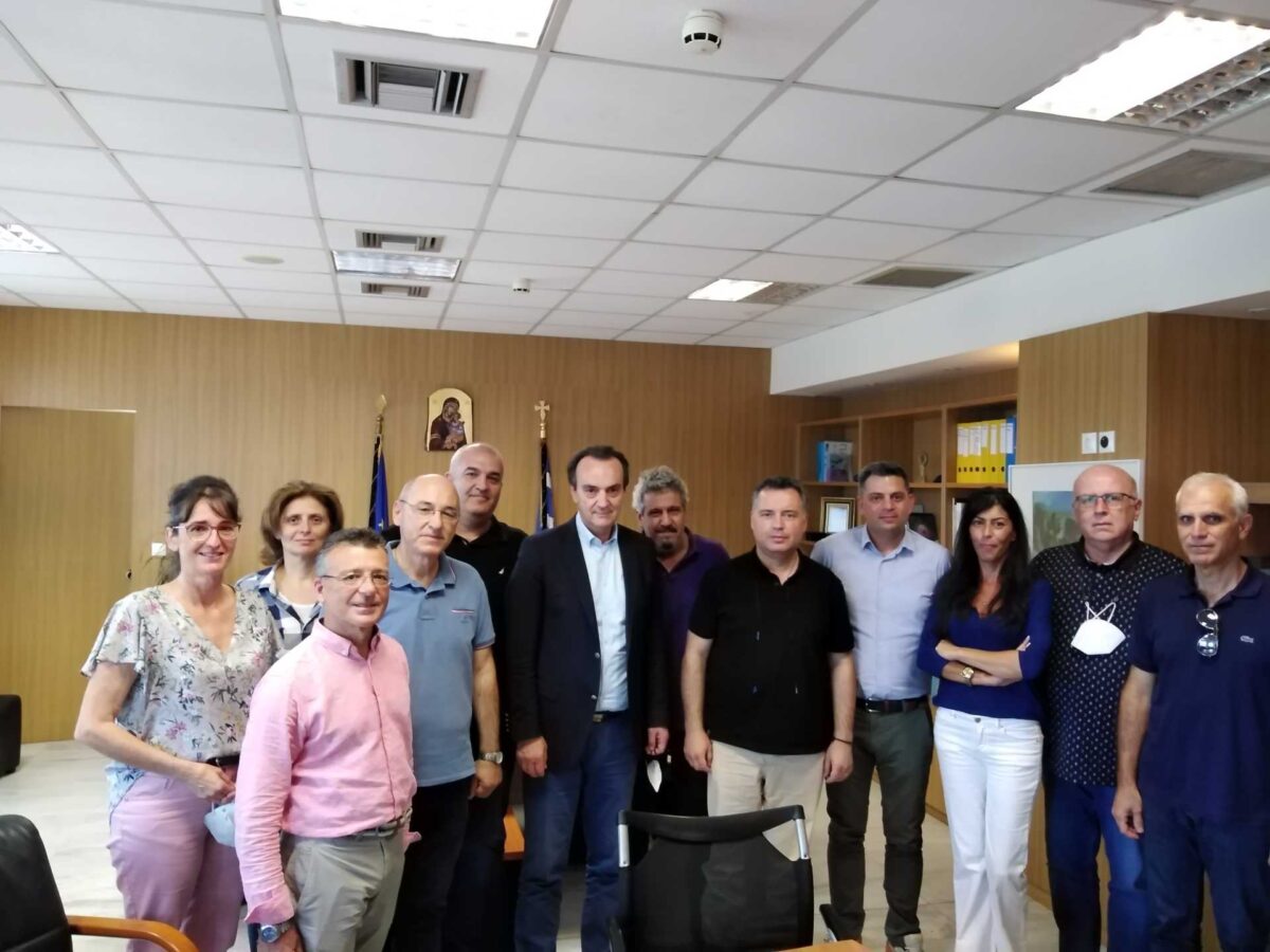 Συνάντηση του Νέου Διοικητικού Συμβουλίου της ΠΟΣΥΠ με τον Άλεξανδρο Κόπτση