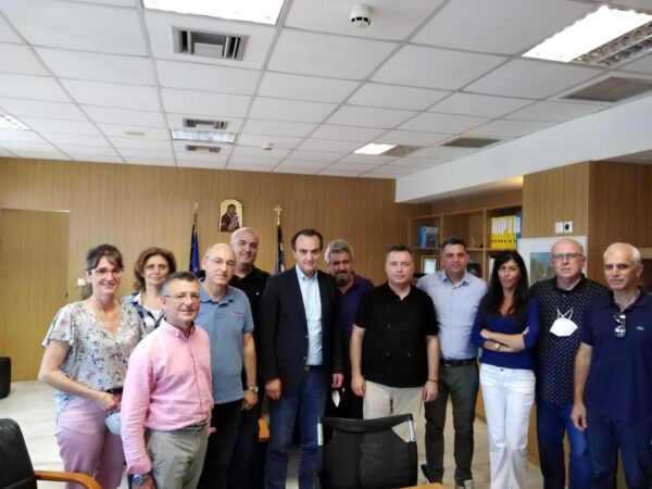 Συνάντηση του Νέου Διοικητικού Συμβουλίου της ΠΟΣΥΠ με τον Άλεξανδρο Κόπτση