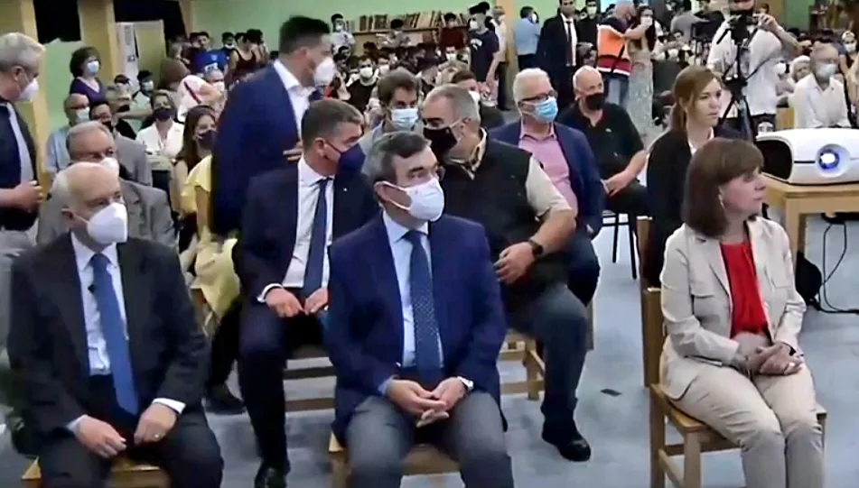 Tελετή λήξης της σχολικής χρονιάς στο Ειδικό Κατάστημα Κράτησης Νέων Αυλώνα