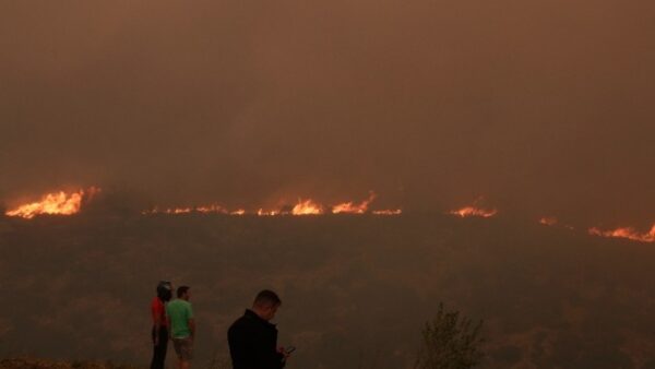 Φωτιά στην Πεντέλη: Bίντεο – ντοκουμέντο που δείχνει τον εμπρηστή