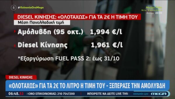 Καύσιμα: ΣΟΚ με τις αυξήσεις – Πού «ξέφυγαν» οι τιμές