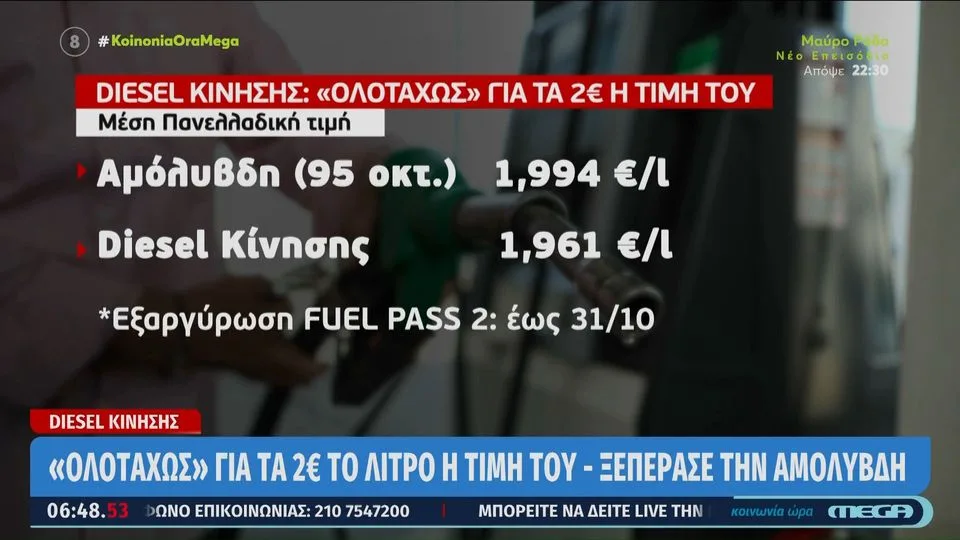 Καύσιμα: ΣΟΚ με τις αυξήσεις – Πού «ξέφυγαν» οι τιμές