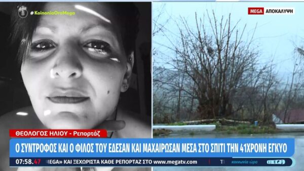 ΝΕΕΣ ανατριχιαστικές λεπτομέρειες για τη δολοφονία της εγκύου