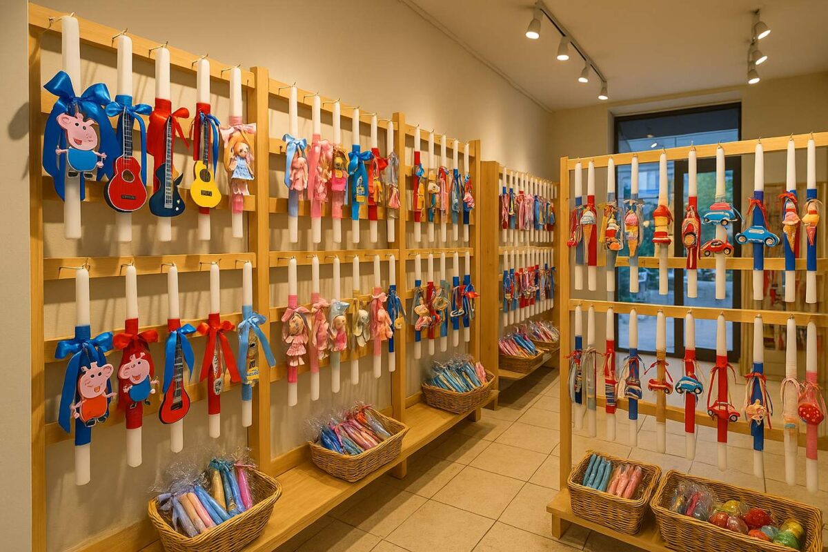 Πόσο κοστίζει η πασχαλινή λαμπάδα και τα δώρα του νονού