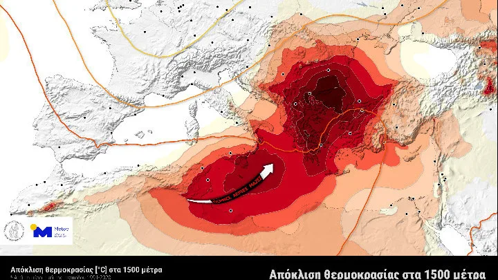 Έρχεται ισχυρός καύσωνας - Μέχρι πότε θα διαρκέσει