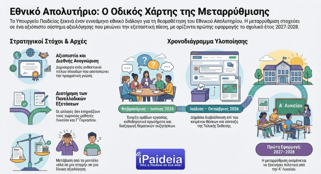 Εθνικό Απολυτήριο - ΑΠΟΚΑΛΥΨΗ! Πότε έρχεται τελικά το τέλος των Πανελληνίων;