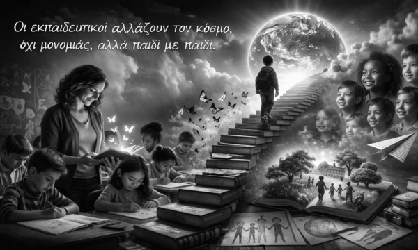 Οι εκπαιδευτικοί αλλάζουν τον κόσμο, όχι μονομιάς, αλλά παιδί με παιδί